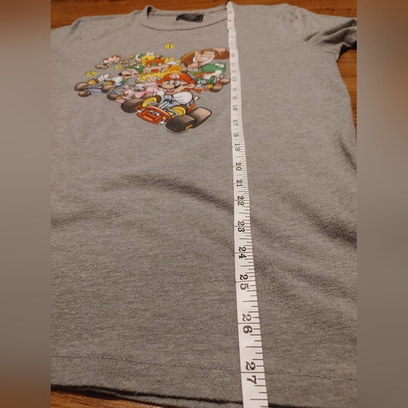 Nintendo Mario Kart shirt Super Mario Bros Yoshi Donkey Kong Toad Bowser - Picture 4 of 5